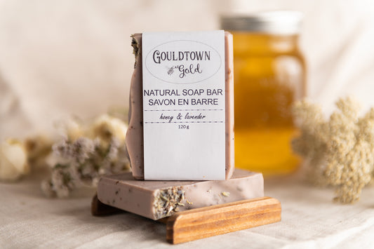 honey & lavender soap